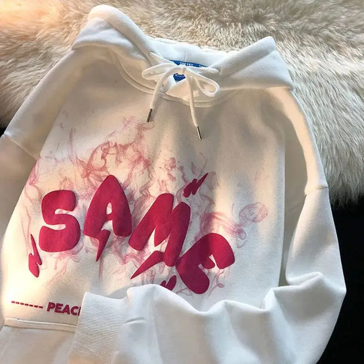 Y2k zip-up sweatshirt for stylish comfort