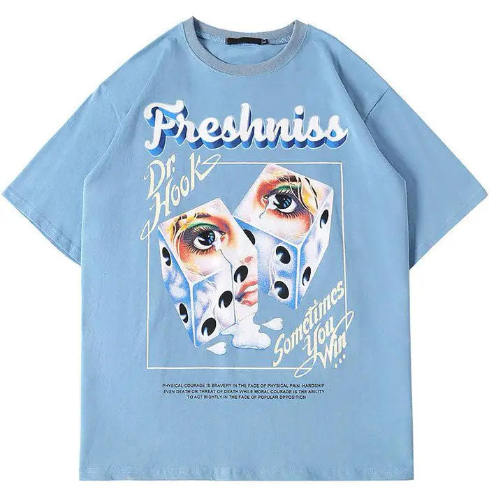 Oversized japanese t-shirt for urban fashion enthusiasts