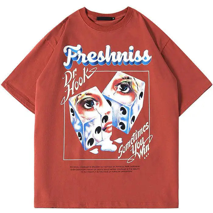 Oversized japanese t-shirt for urban fashion enthusiasts