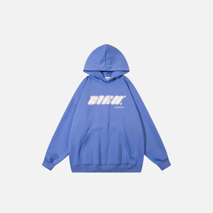 Best y2k oversized hoodie for ultimate comfort and style - blue / m - hoodies