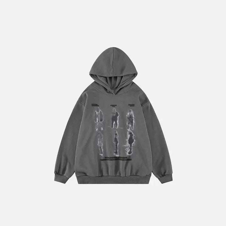 Y2k creation hoodie for stylish streetwear fans - grey / m - hoodies