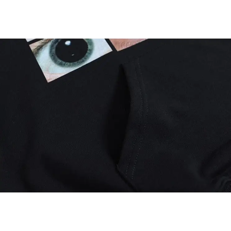 Eyes y2k wall hoodie for vintage streetwear fans - hoodies