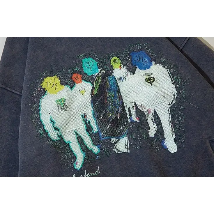 Gang y2k hoodie for comfortable streetwear fashion - hoodies