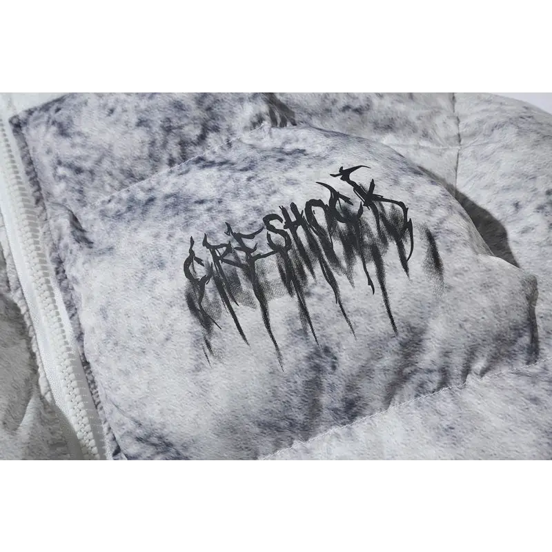 Vibrant tie-dye quilted jacket for y2k fashion enthusiasts - jackets