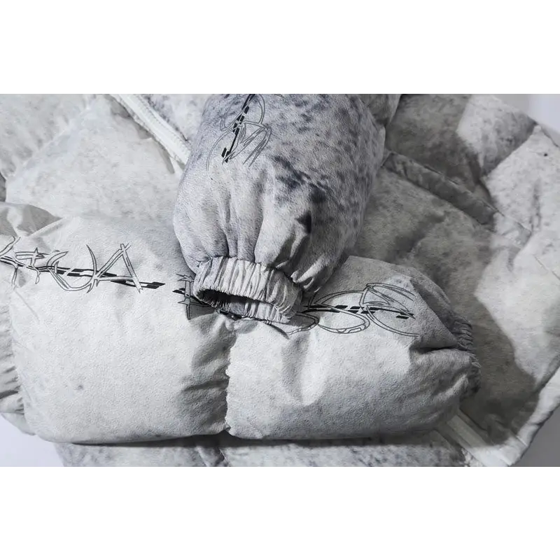 Vibrant tie-dye quilted jacket for y2k fashion enthusiasts - jackets