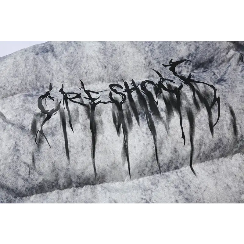 Vibrant tie-dye quilted jacket for y2k fashion enthusiasts - jackets