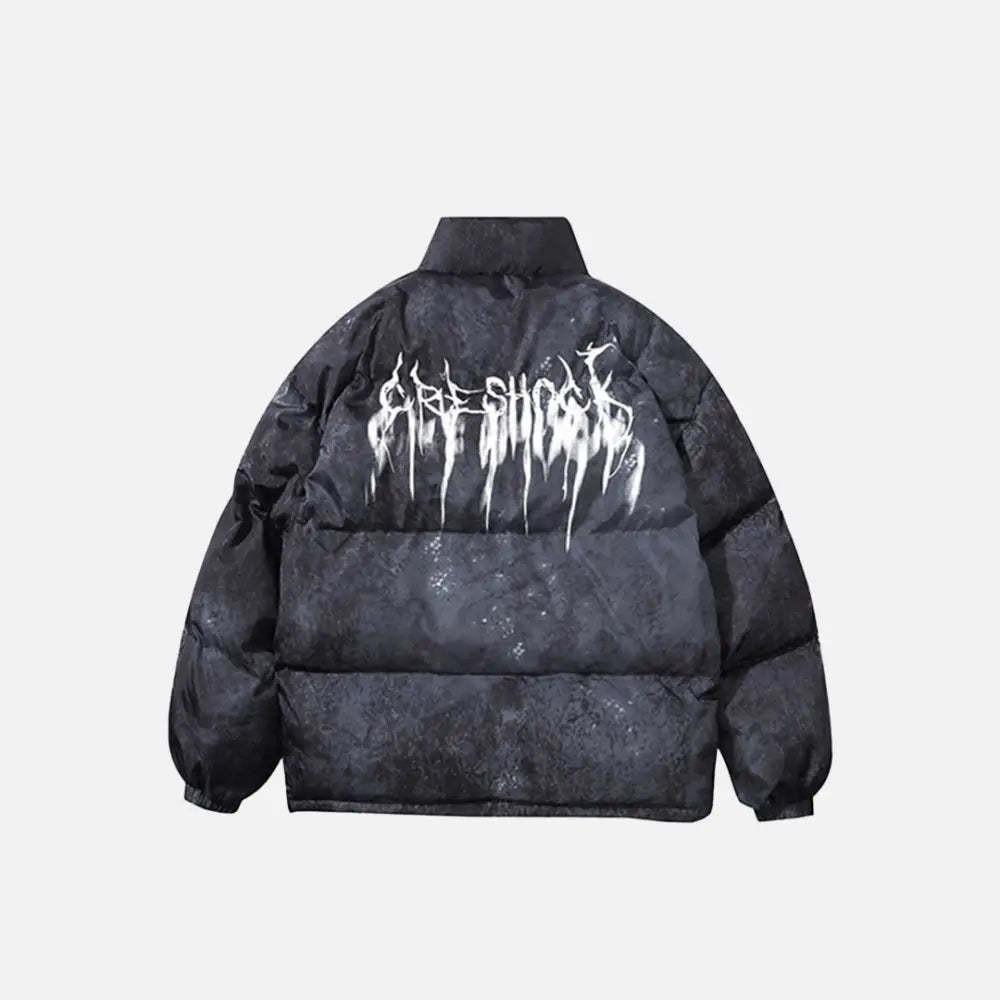 Vibrant tie-dye quilted jacket for y2k fashion enthusiasts - jackets