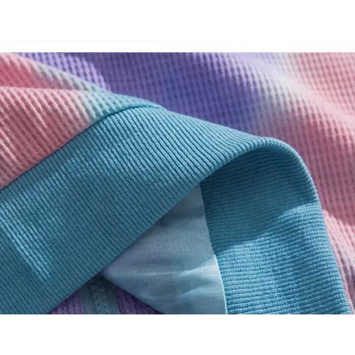 Y2k tie-dye zip hoodie from the streetwear collection - hoodie