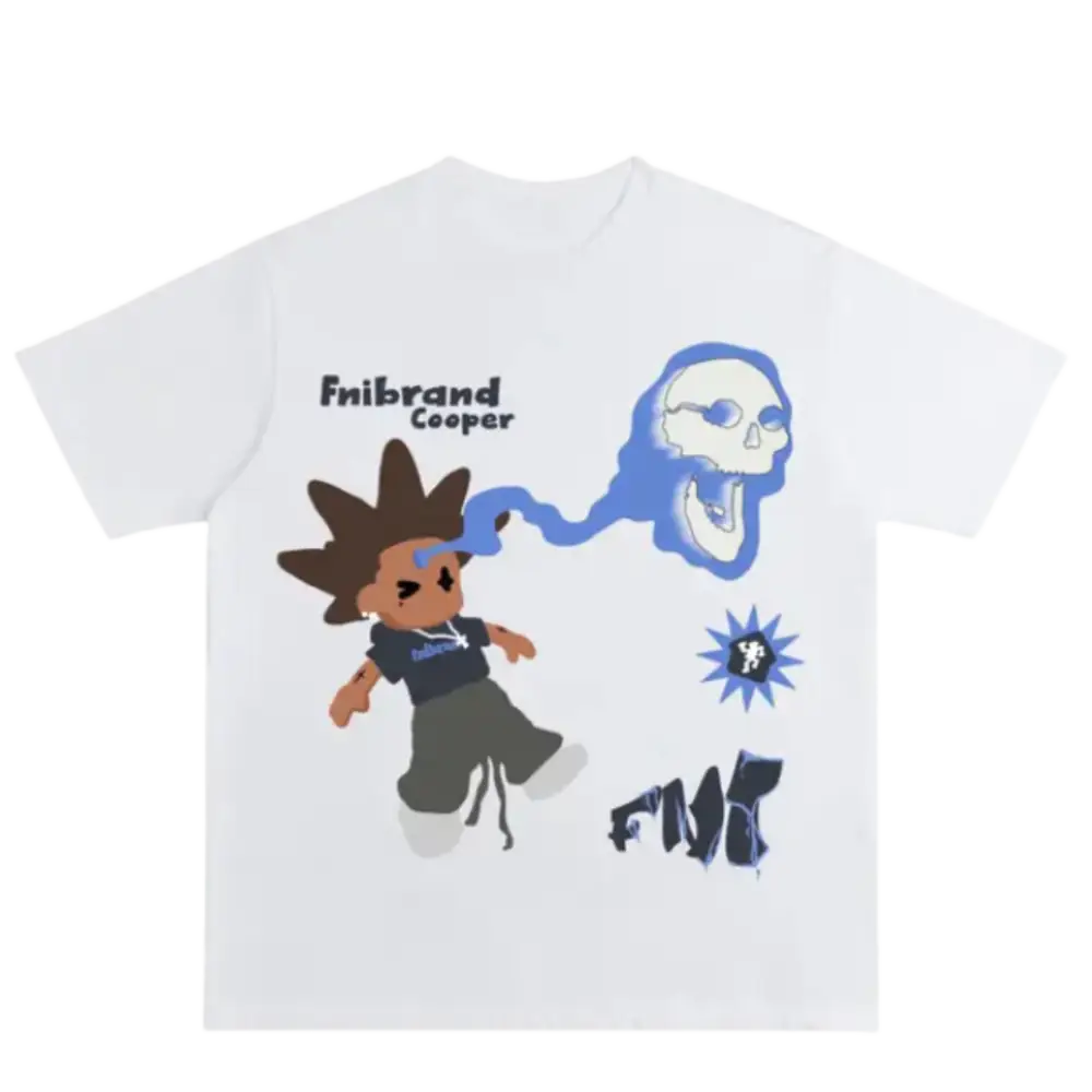 T-shirt many thoughts tee y2k - mode urbaine et confort - white / s