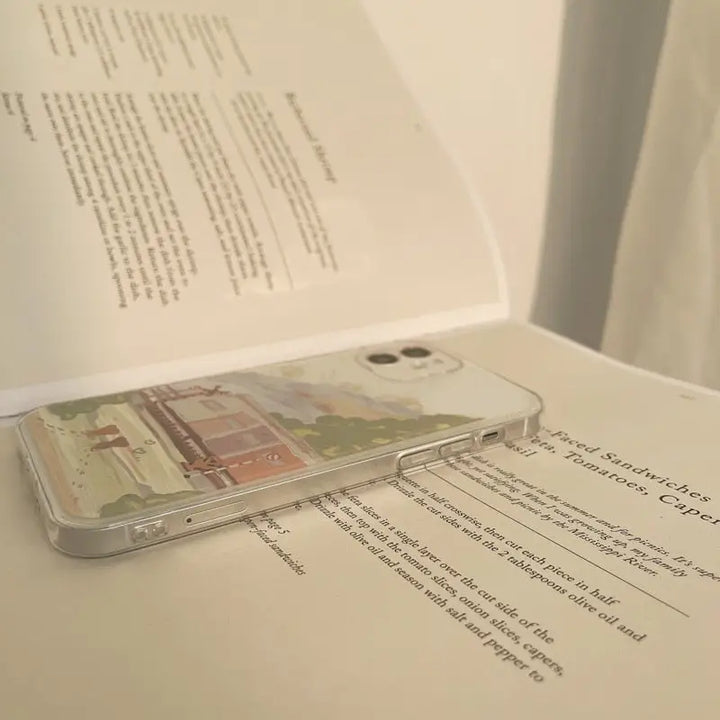 Y2k inspired handmade train phone case for creative style - iphone cases