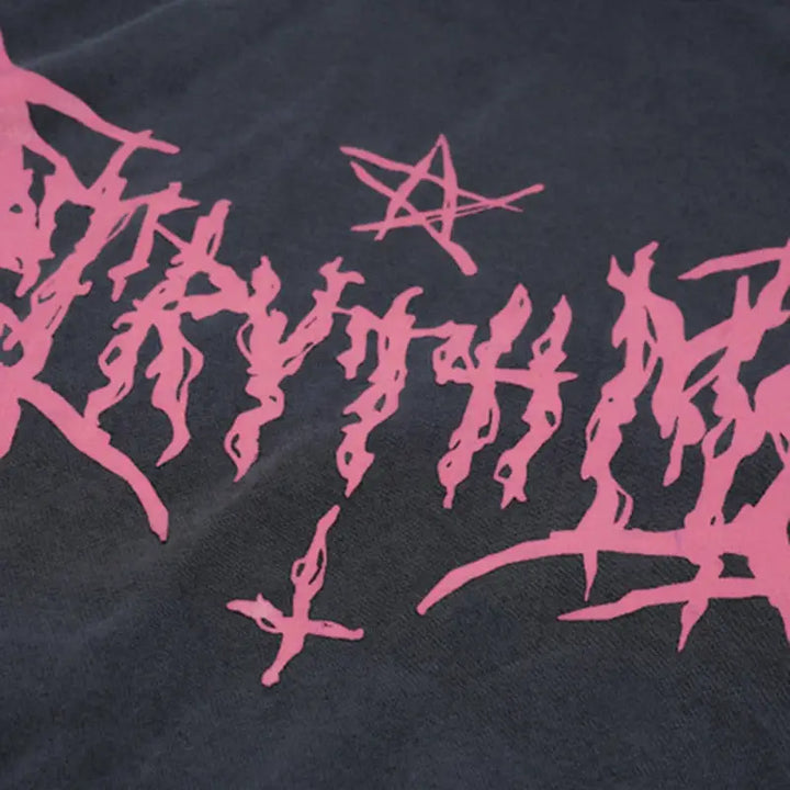 Y2k demon truth hoodie for ultimate urban style and comfort - hoodies