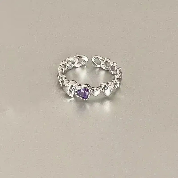 Y2k twisted star open ring for a dazzling style statement - 5 - rings