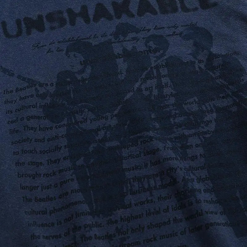 Y2k music band hoodie in premium cotton and polyester - hoodies