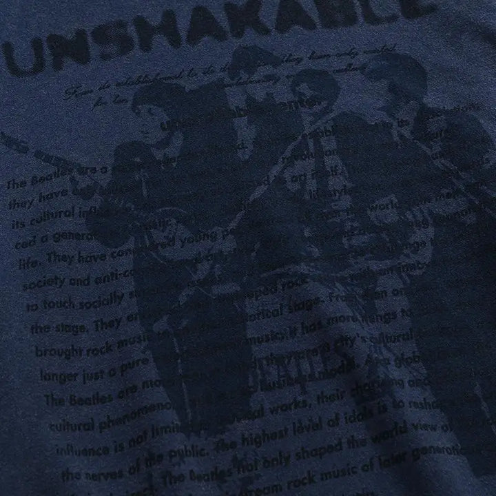 Y2k music band hoodie in premium cotton and polyester - hoodies