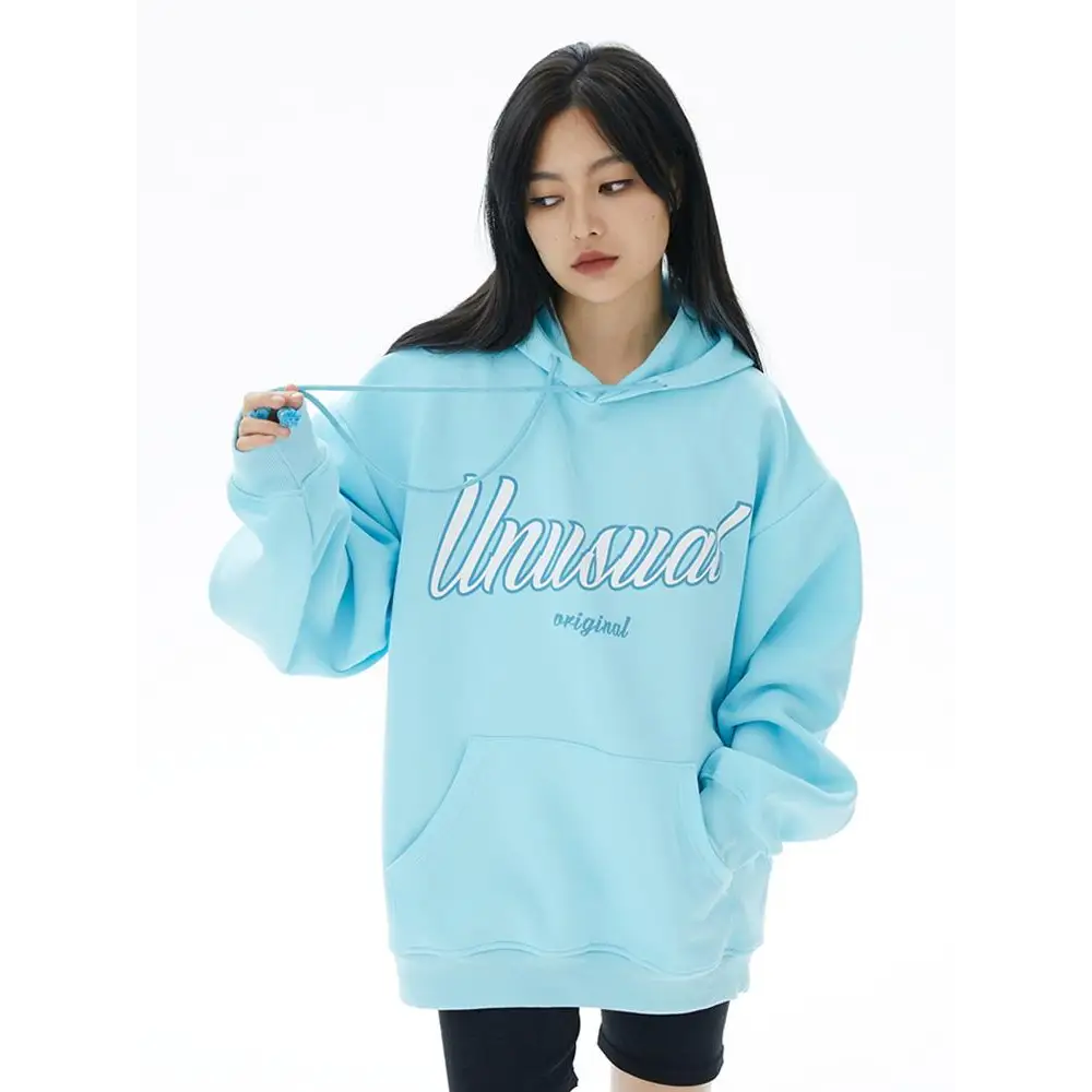 Unusual y2k letter print hoodie for stylish streetwear collections - hoodies