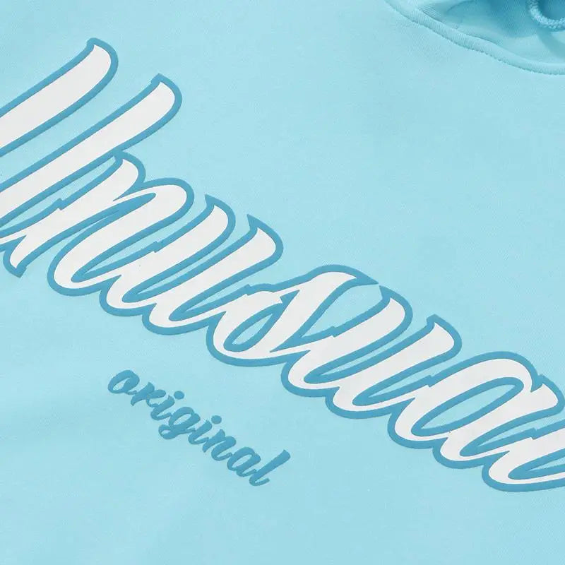 Unusual y2k letter print hoodie for stylish streetwear collections - hoodies