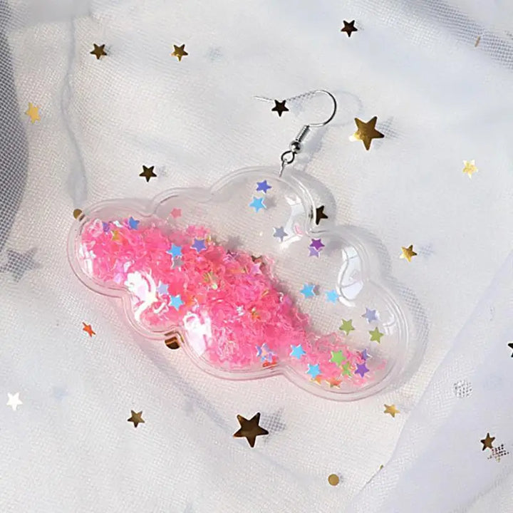 Y2k full zip jacket for trendy apparel and accessories - standart / multicolor - earrings