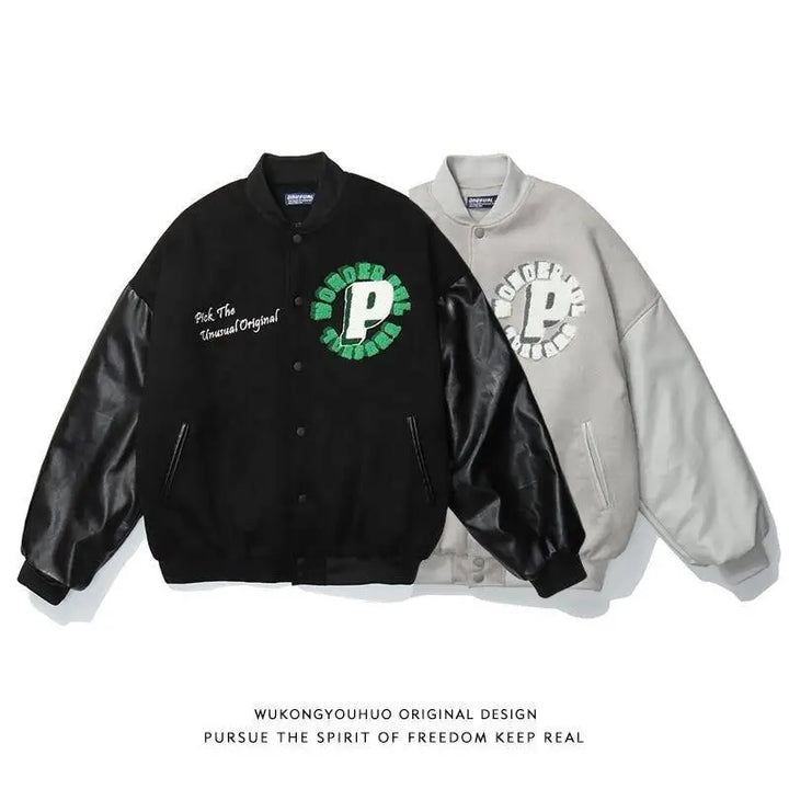 Custom y2k varsity jacket - unique style