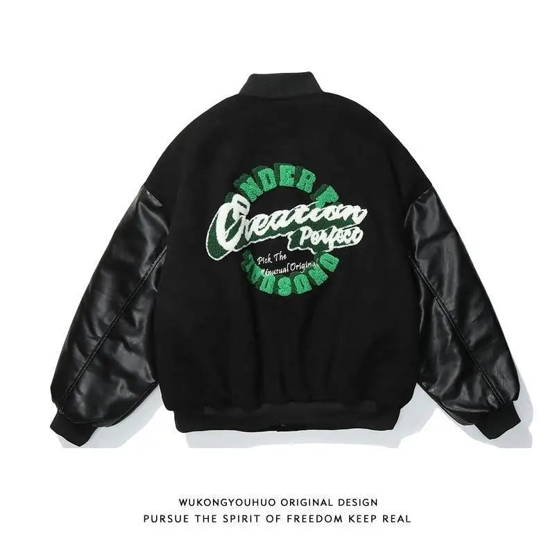 Custom y2k varsity jacket - unique style