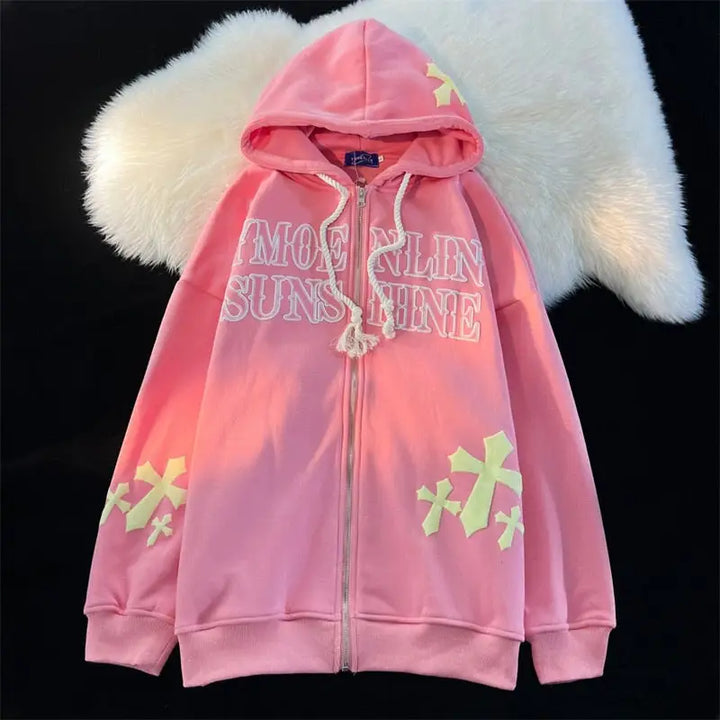 Aesthetic y2k jacket – fusion of retro and modernity