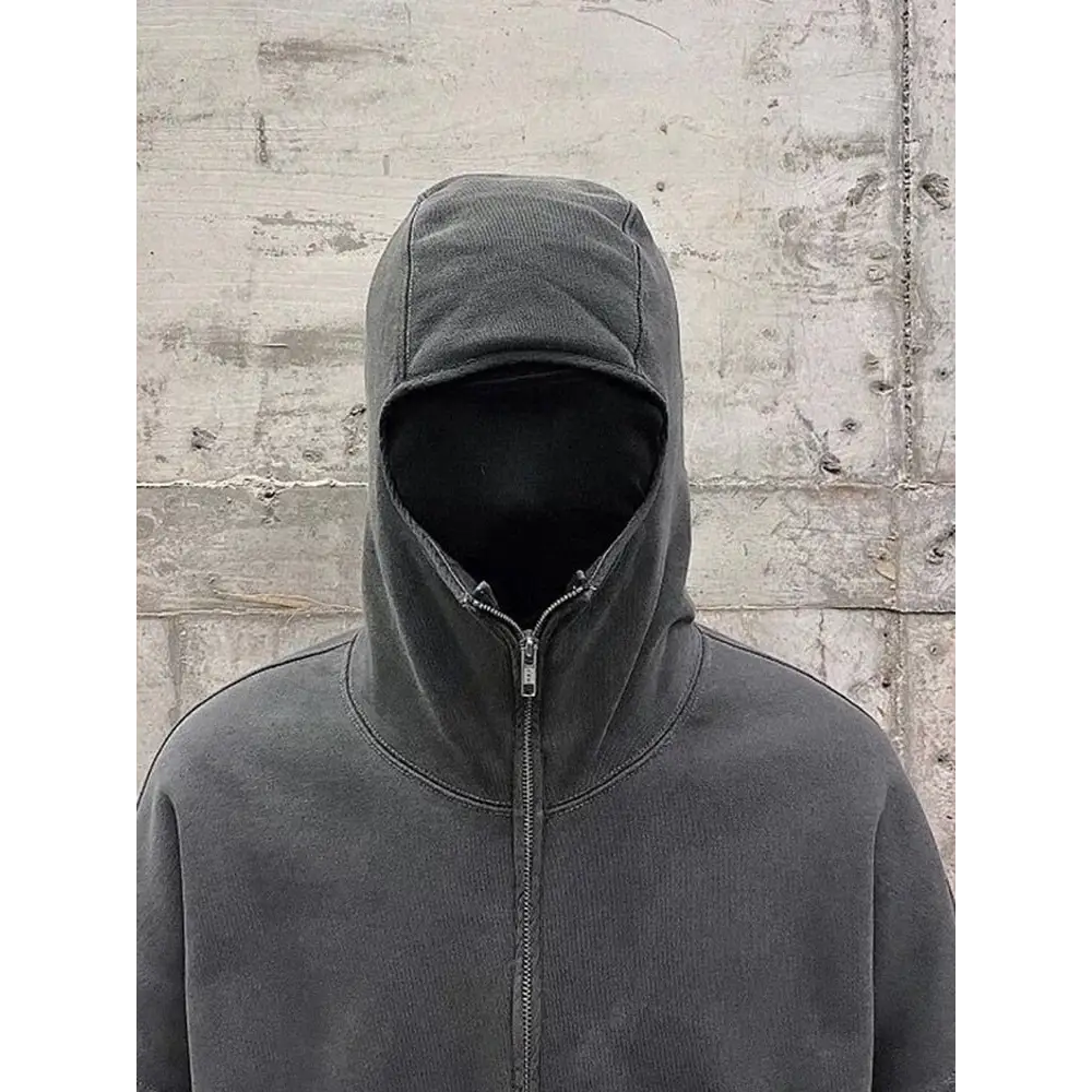 Y2k hooded jacket - urban elegance and comfort