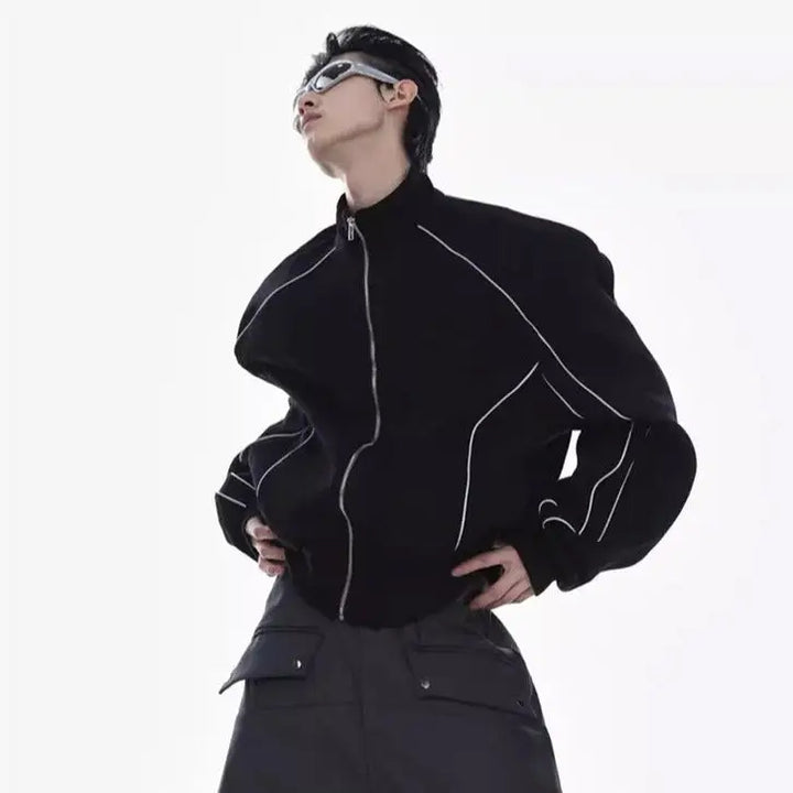 Gorpcore y2k jacket: high-end elegance and robustness - s