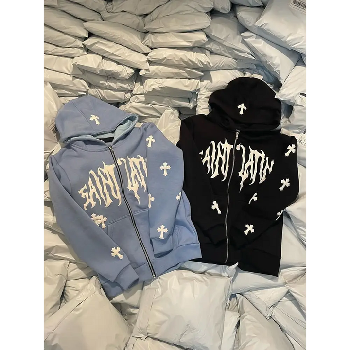 Grunge y2k jacket: bold and modern style