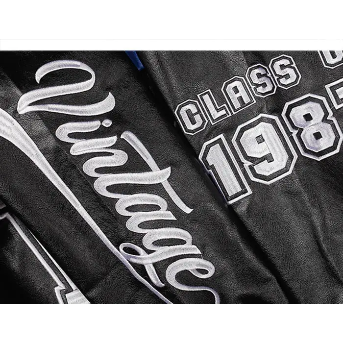 Vg detachable racing varsity jacket from y2k streetwear collection - varsity jackets