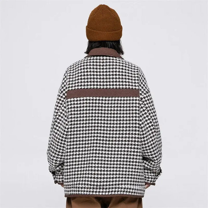 Y2k vintage 90s plaid jacket for stylish outerwear