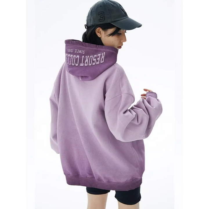 Vintage beach y2k oversized hoodie for ultimate streetwear style - hoodies