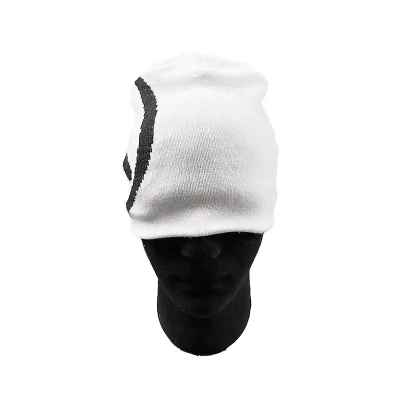 Y2k vintage gothic beanie with classic letter print - beanies