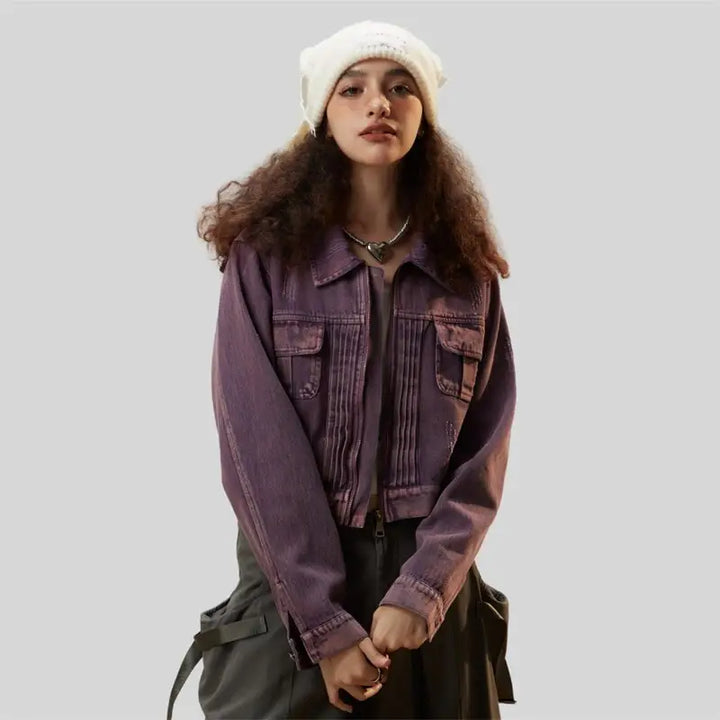 Y2k vintage long sleeve jacket for a stylish streetwear look