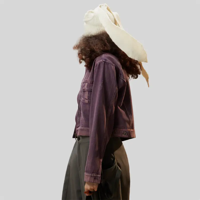 Y2k vintage long sleeve jacket for a stylish streetwear look