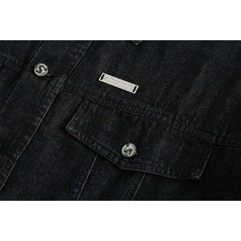 Y2k vintage oversized denim jacket collection