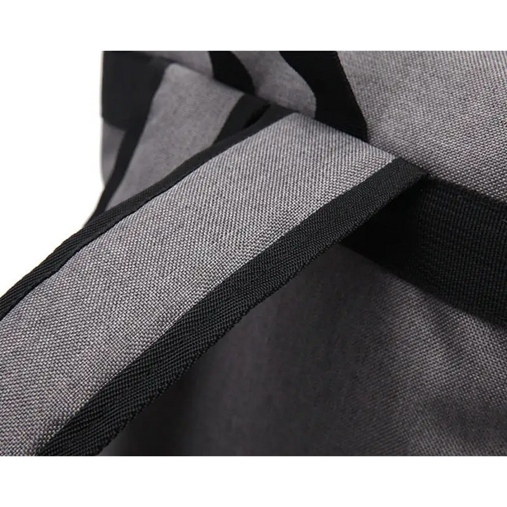 Vintage unisex waterproof backpack with large capacity and zip pockets