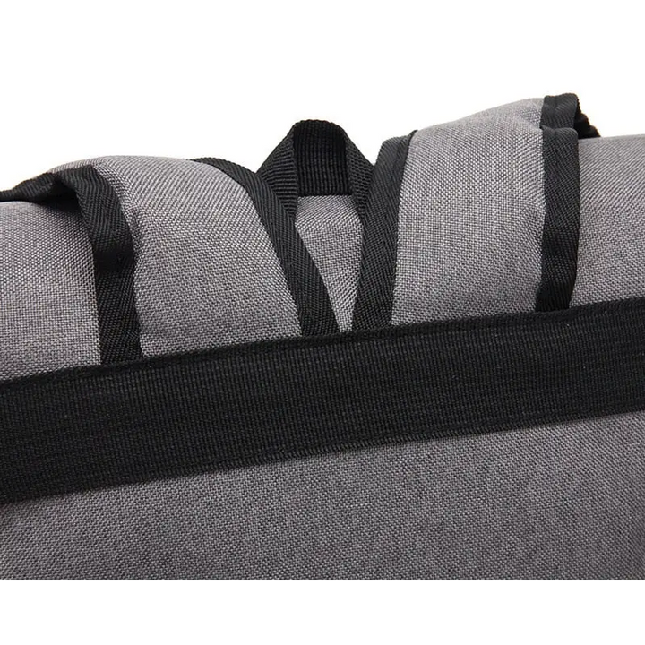 Vintage unisex waterproof backpack with large capacity and zip pockets