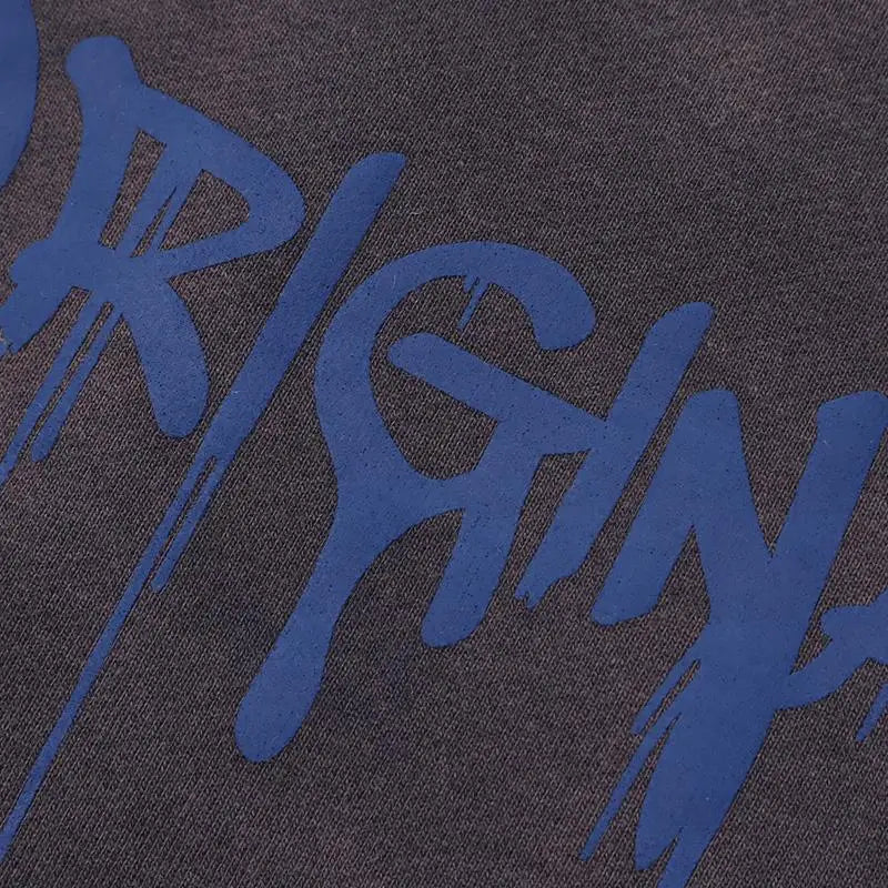 Y2k vintage cotton zip-up hoodie - hoodies