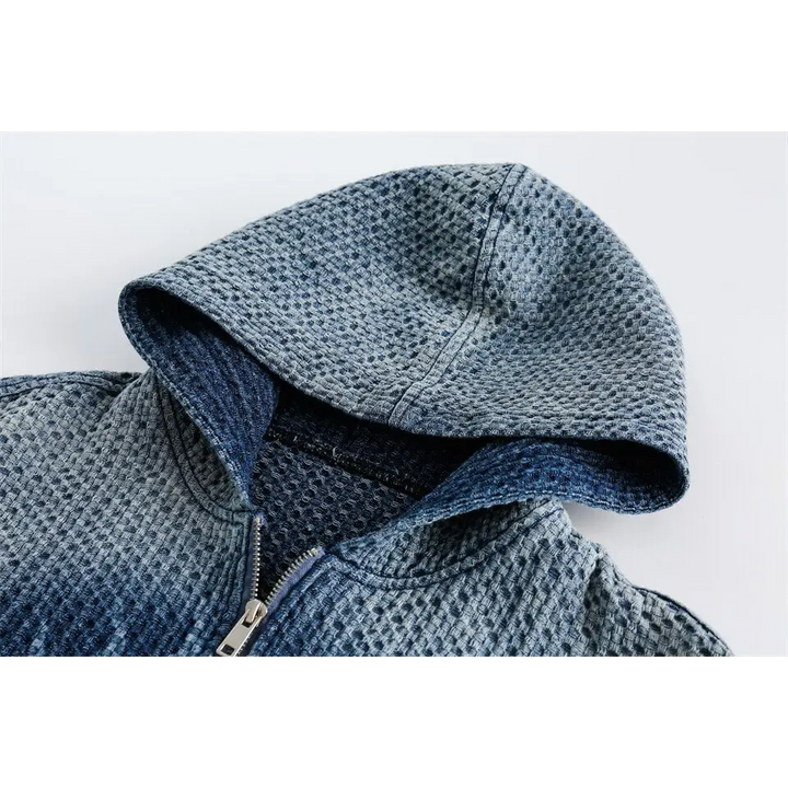 Vintage y2k windbreaker jacket in bluee for stylish outerwear