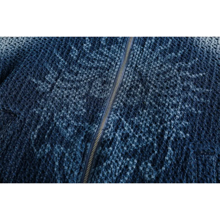 Vintage y2k windbreaker jacket in bluee for stylish outerwear