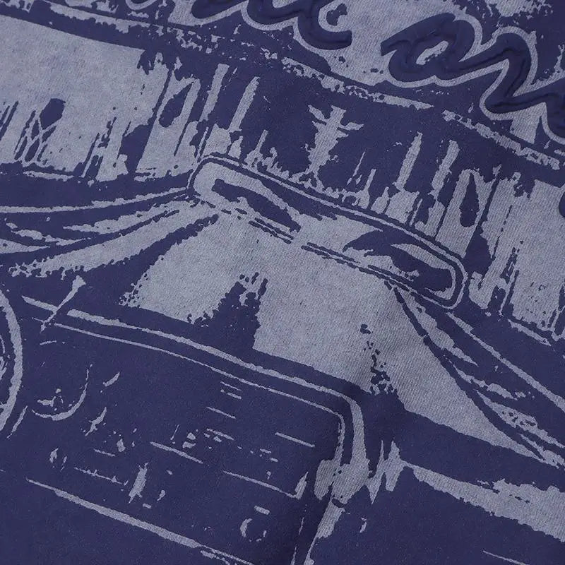 Y2k washed zip hoodie from the streetwear collection - hoodies