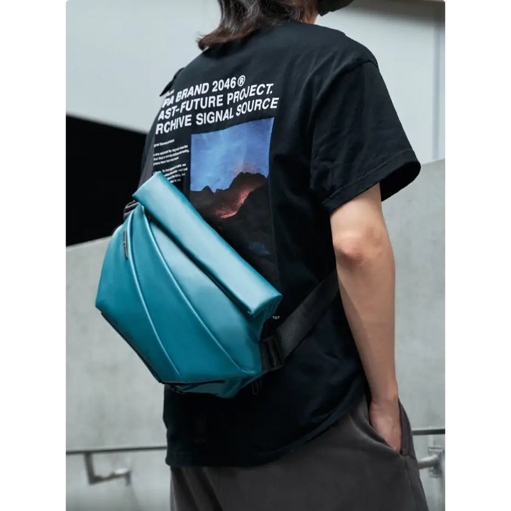 Durable oxford crossbody bag with adjustable straps and interior compartment - cross body bag