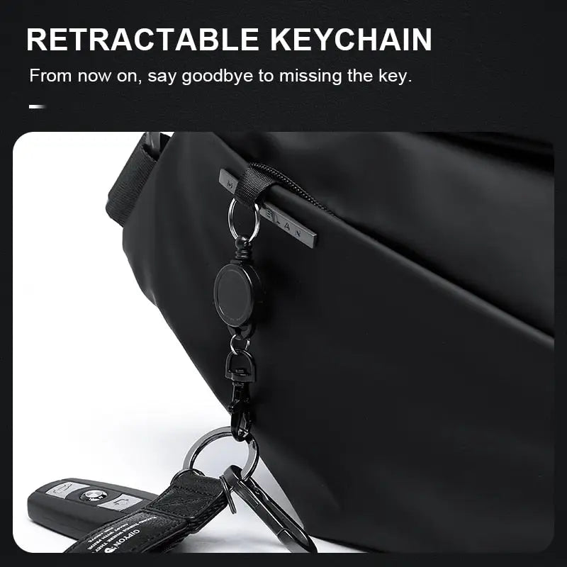 Durable oxford crossbody bag with adjustable straps and interior compartment - cross body bag