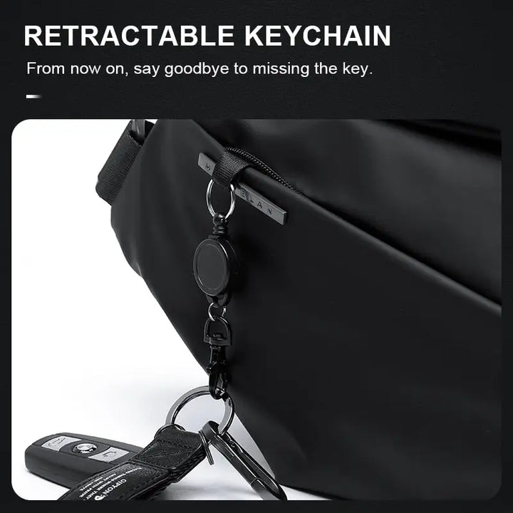 Durable oxford crossbody bag with adjustable straps and interior compartment - cross body bag