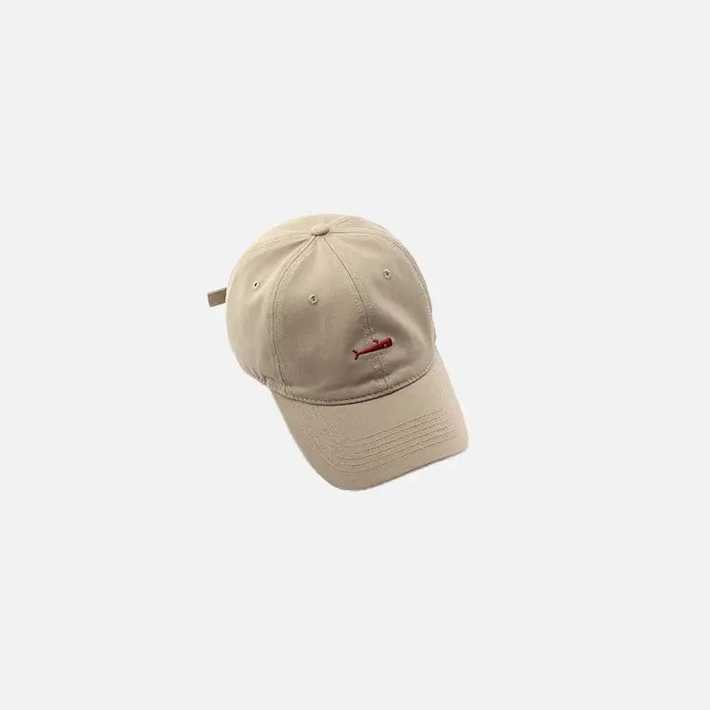 Y2k whale cap for stylish streetwear enthusiasts - baseball cap