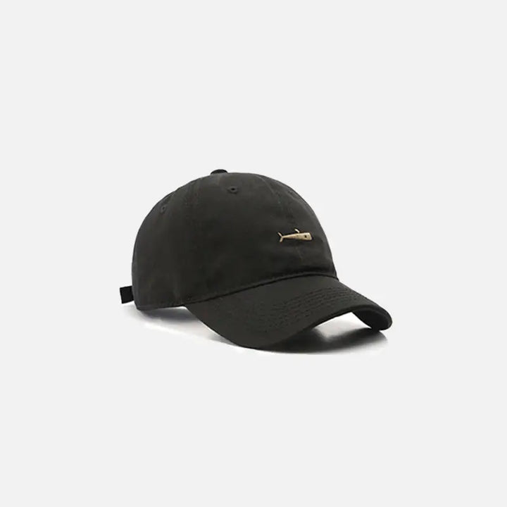 Y2k whale cap for stylish streetwear enthusiasts - baseball cap