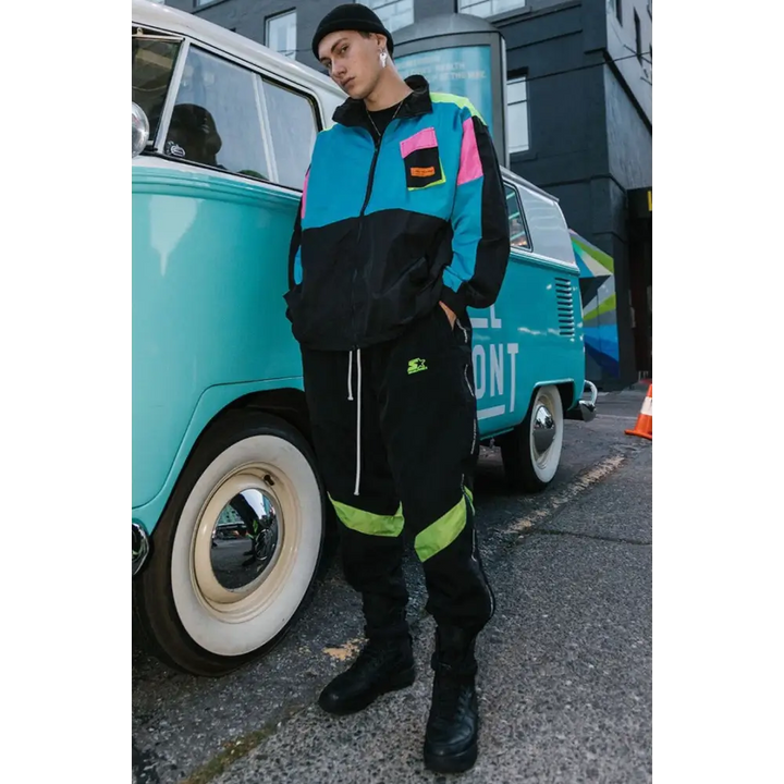 Y2k windbreaker track jacket for retro style and comfort - jackets