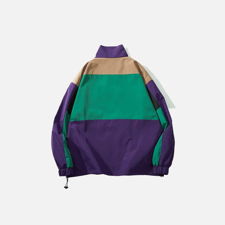 Y2k windbreaker track jacket for retro style and comfort - jackets