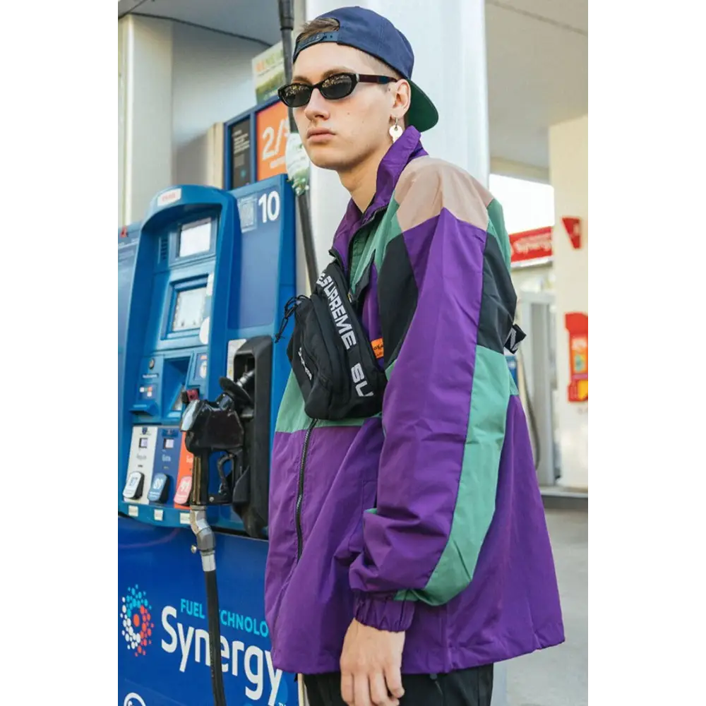 Y2k windbreaker track jacket for retro style and comfort - jackets