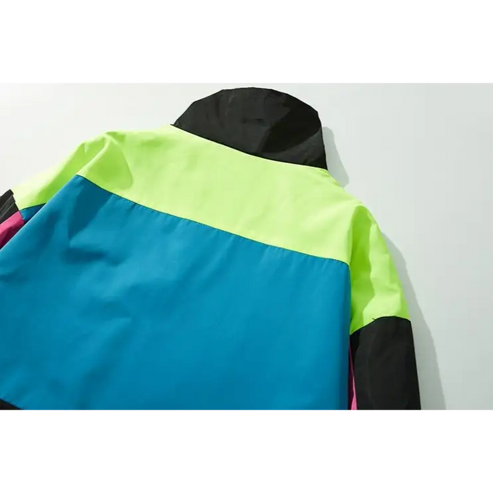 Y2k windbreaker track jacket for retro style and comfort - jackets