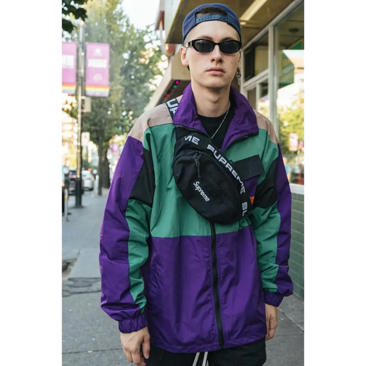 Y2k windbreaker track jacket for retro style and comfort - jackets
